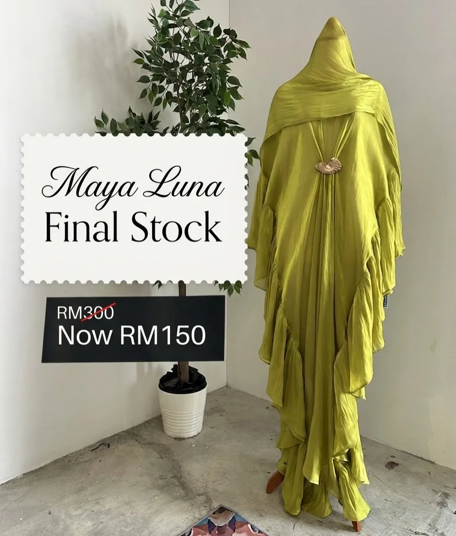 ✨ FINAL STOCK — SIGNATURE MAYA ✨